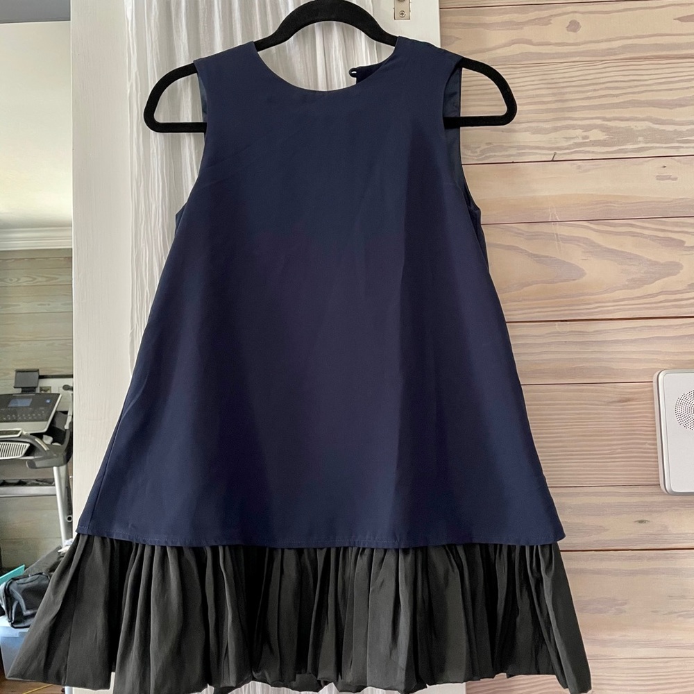 ASOS dress black and navy